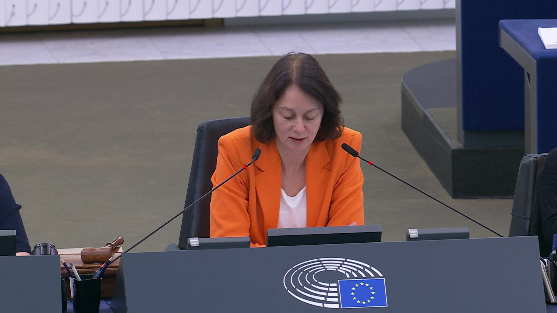 Motion of censure on the European Commission: one round of political group speakers